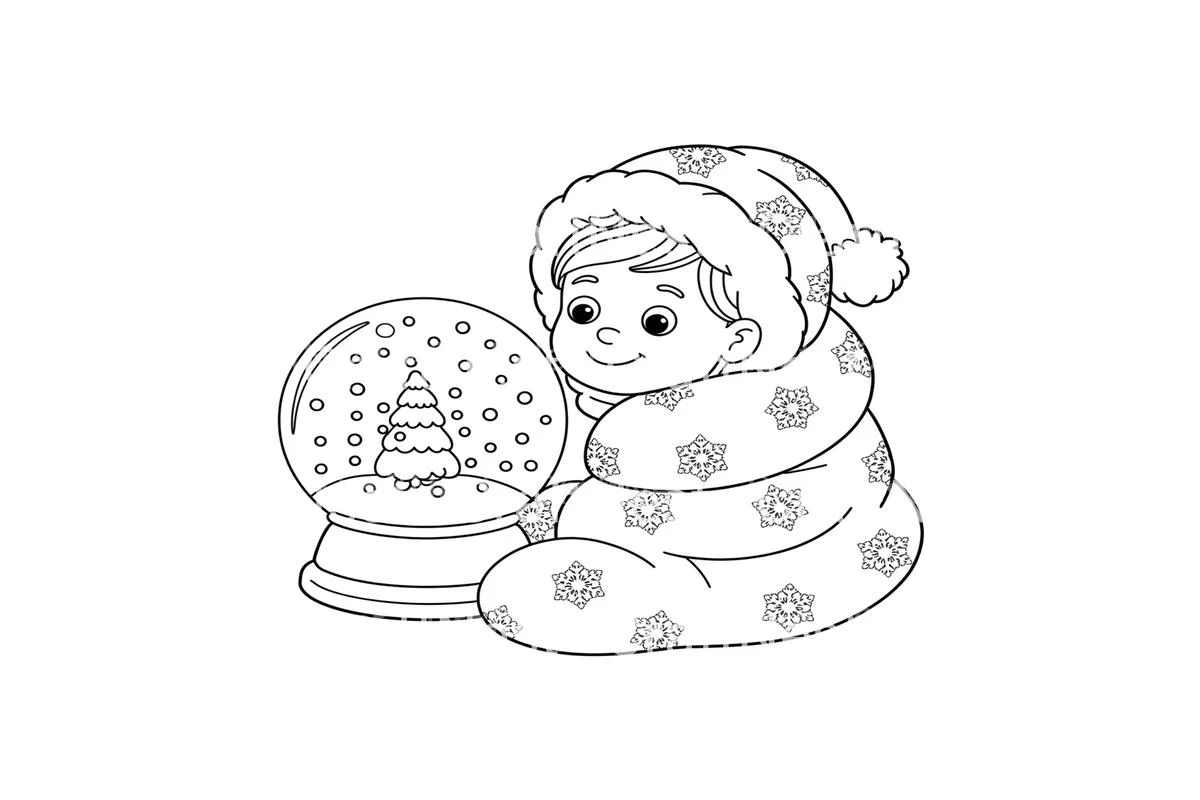 Winter Wonderland Fun Coloring Books - Image 3