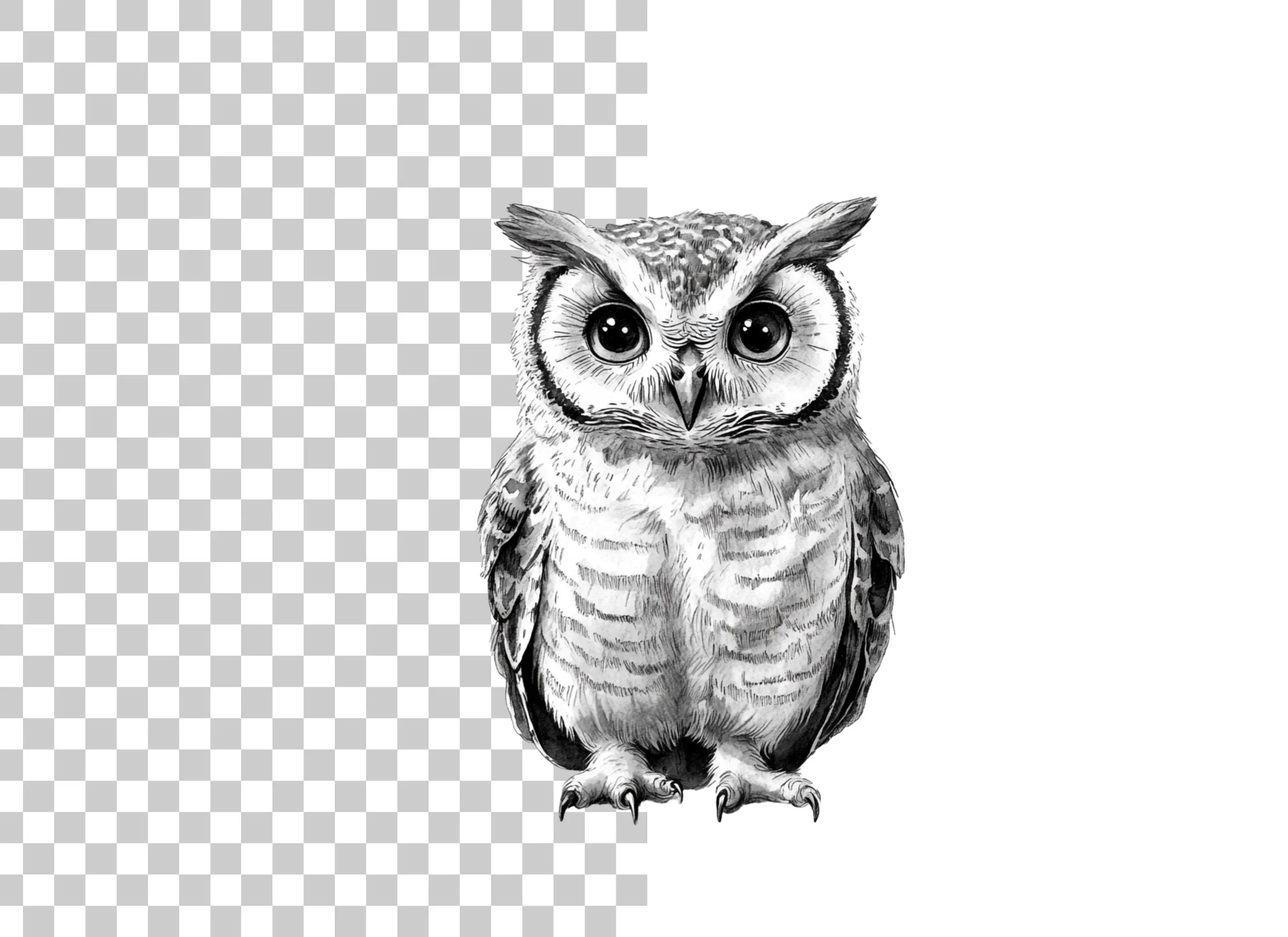 Wise Owl Clipart Bundle - Image 2