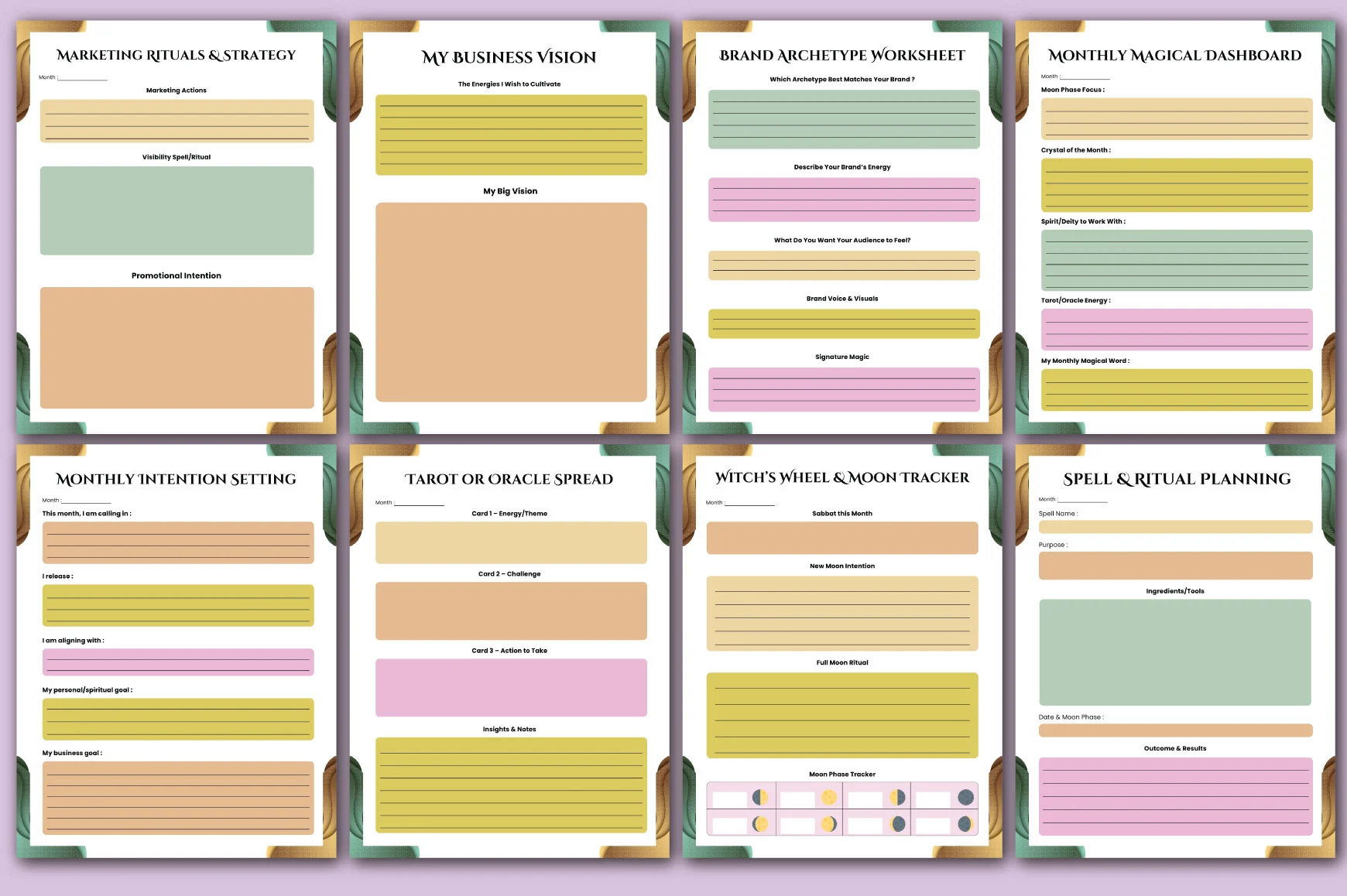 Witchcraft Business Mega Planner - Image 4