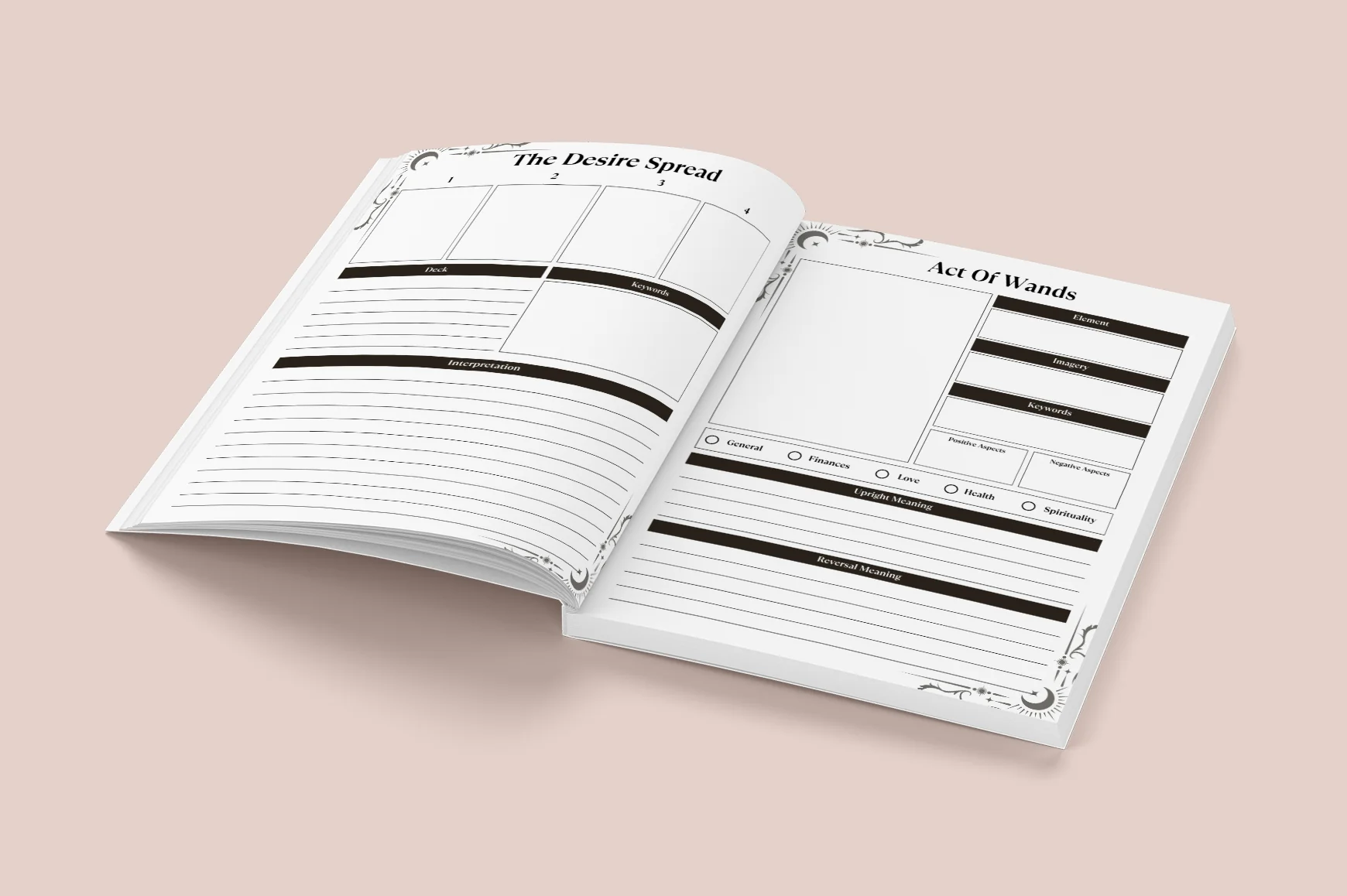 Witchcraft Tarot Practice Workbook - Image 3