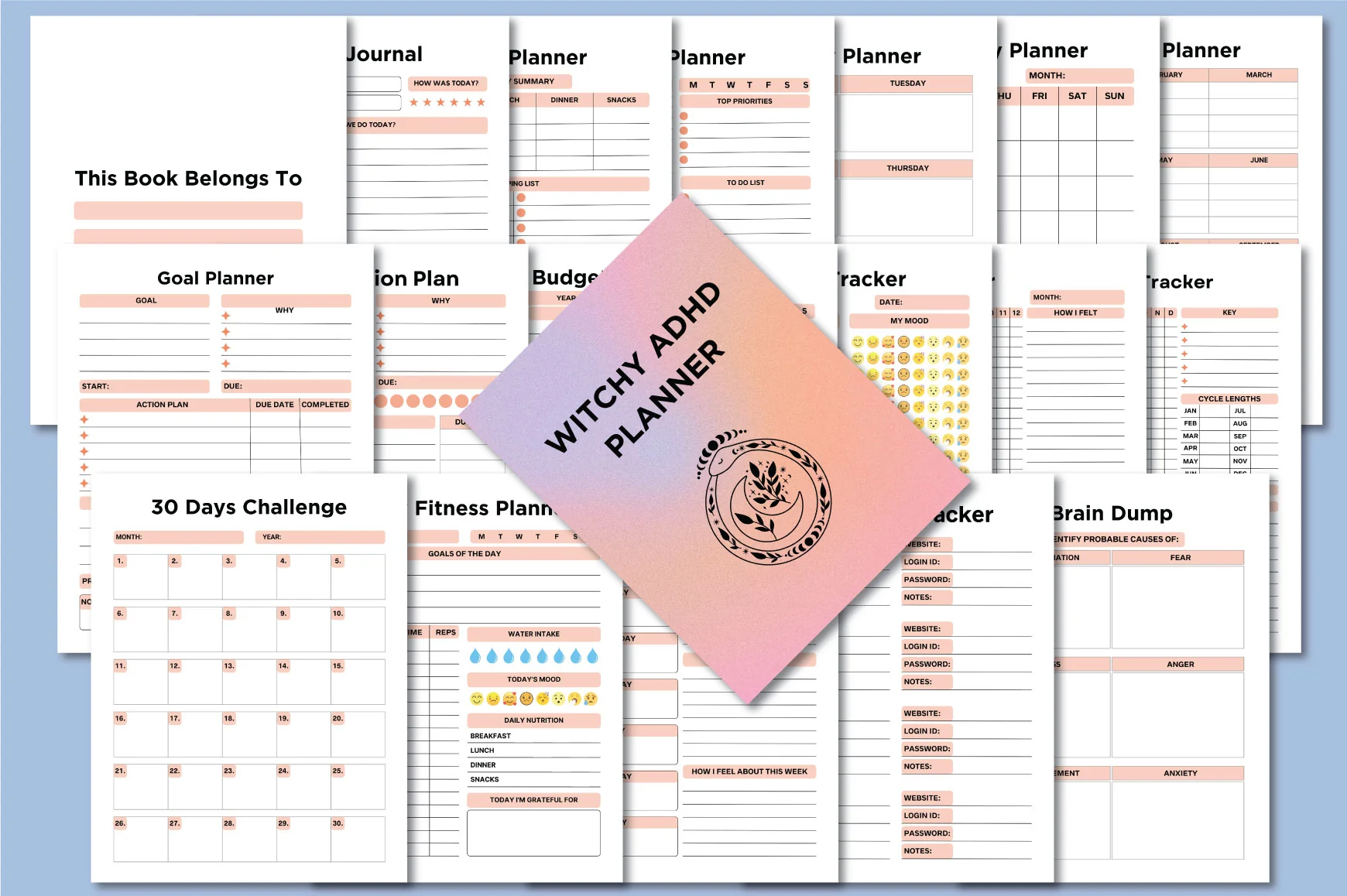 Witchy ADHD Planner - Image 2