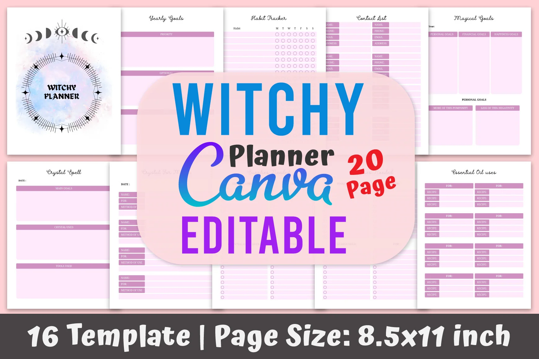 Witchy Planner