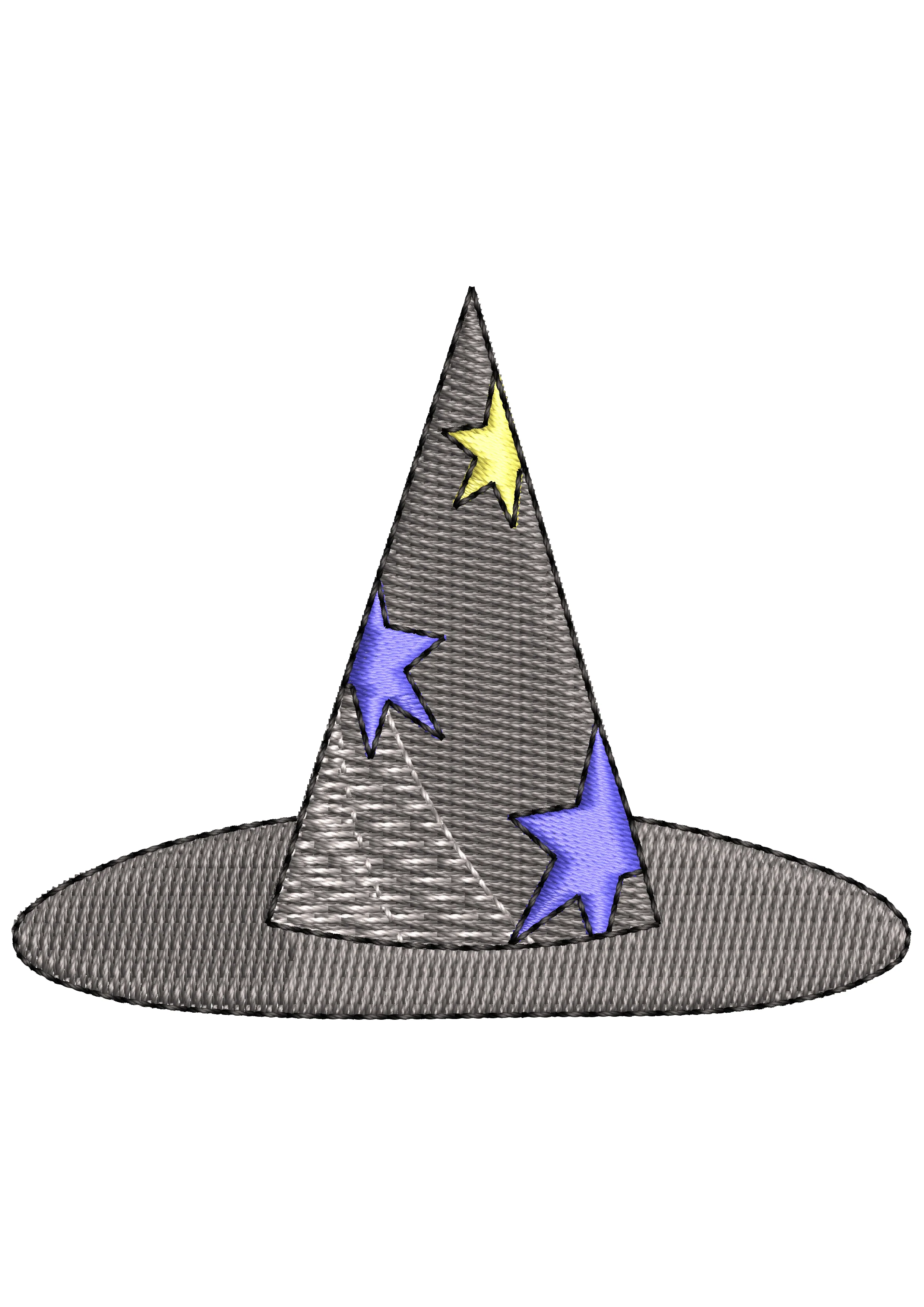Wiz Embroidery Design