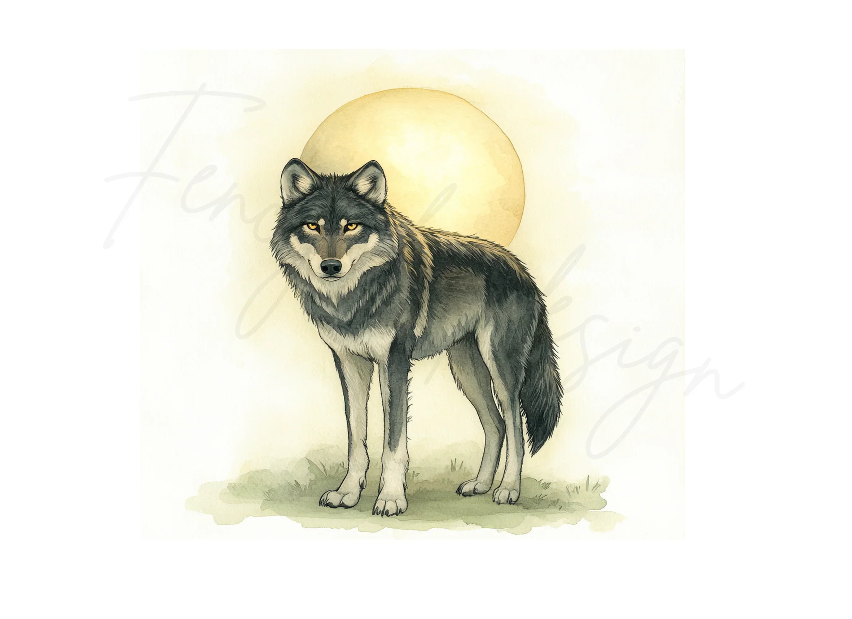 Wolf Clipart Bundle - Image 2