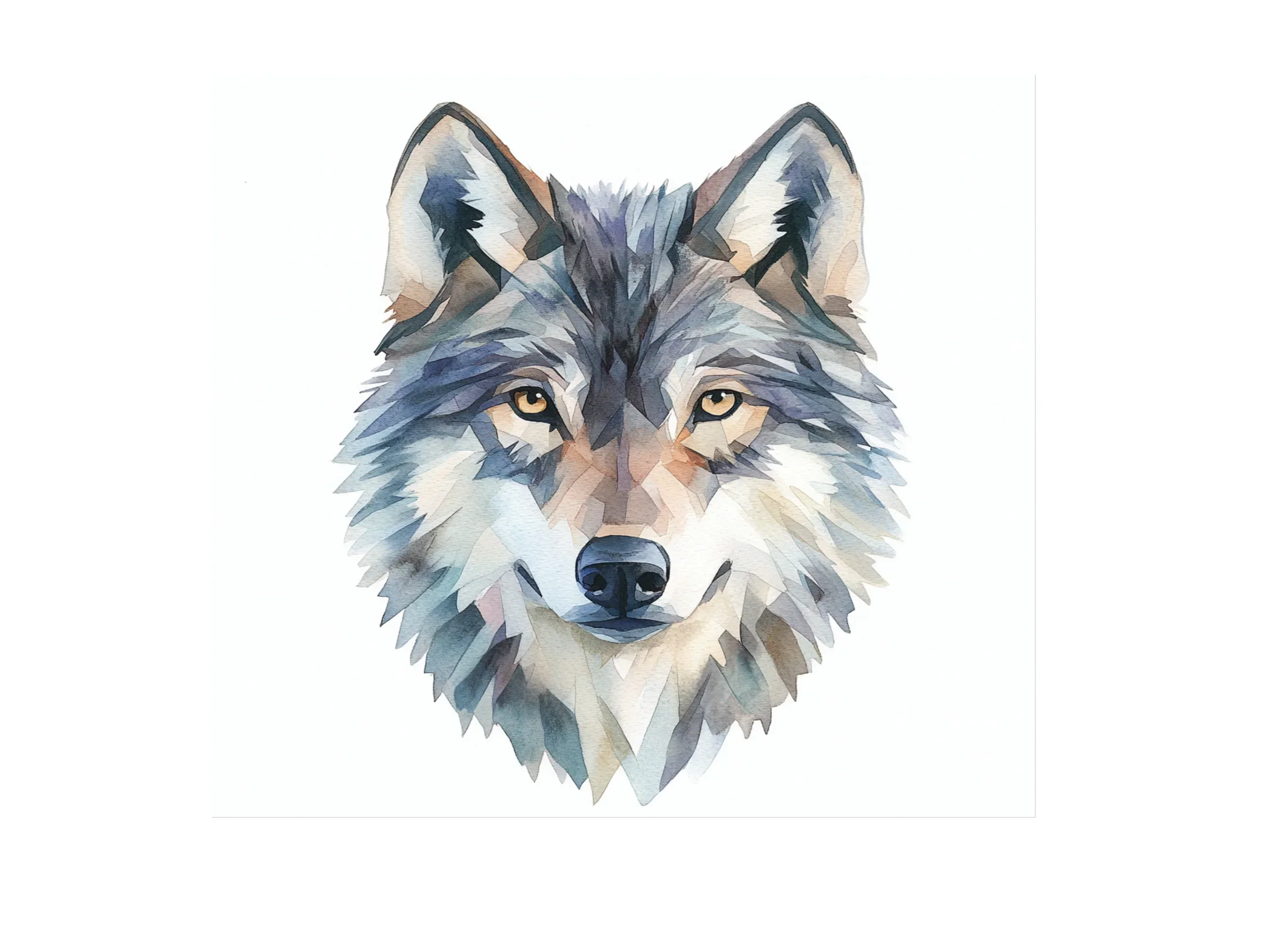 Wolf Head Clipart Bundle - Image 3