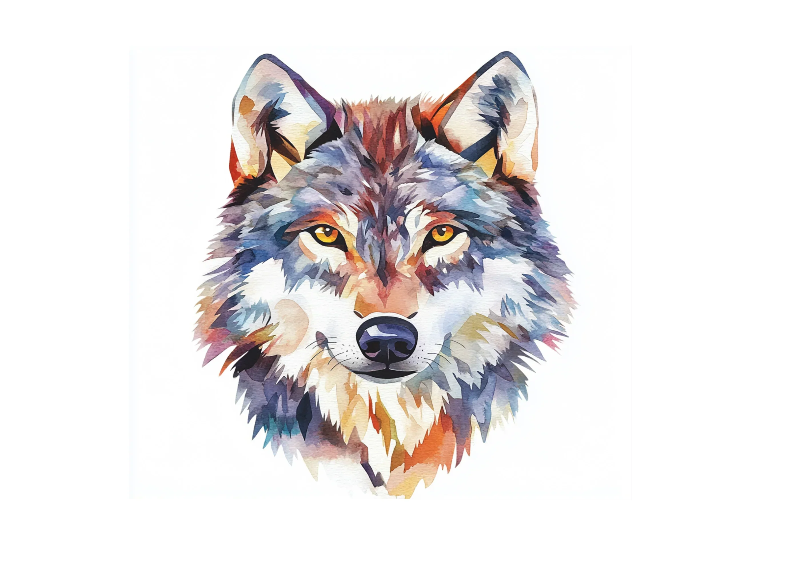 Wolf Head Clipart Bundle - Image 3