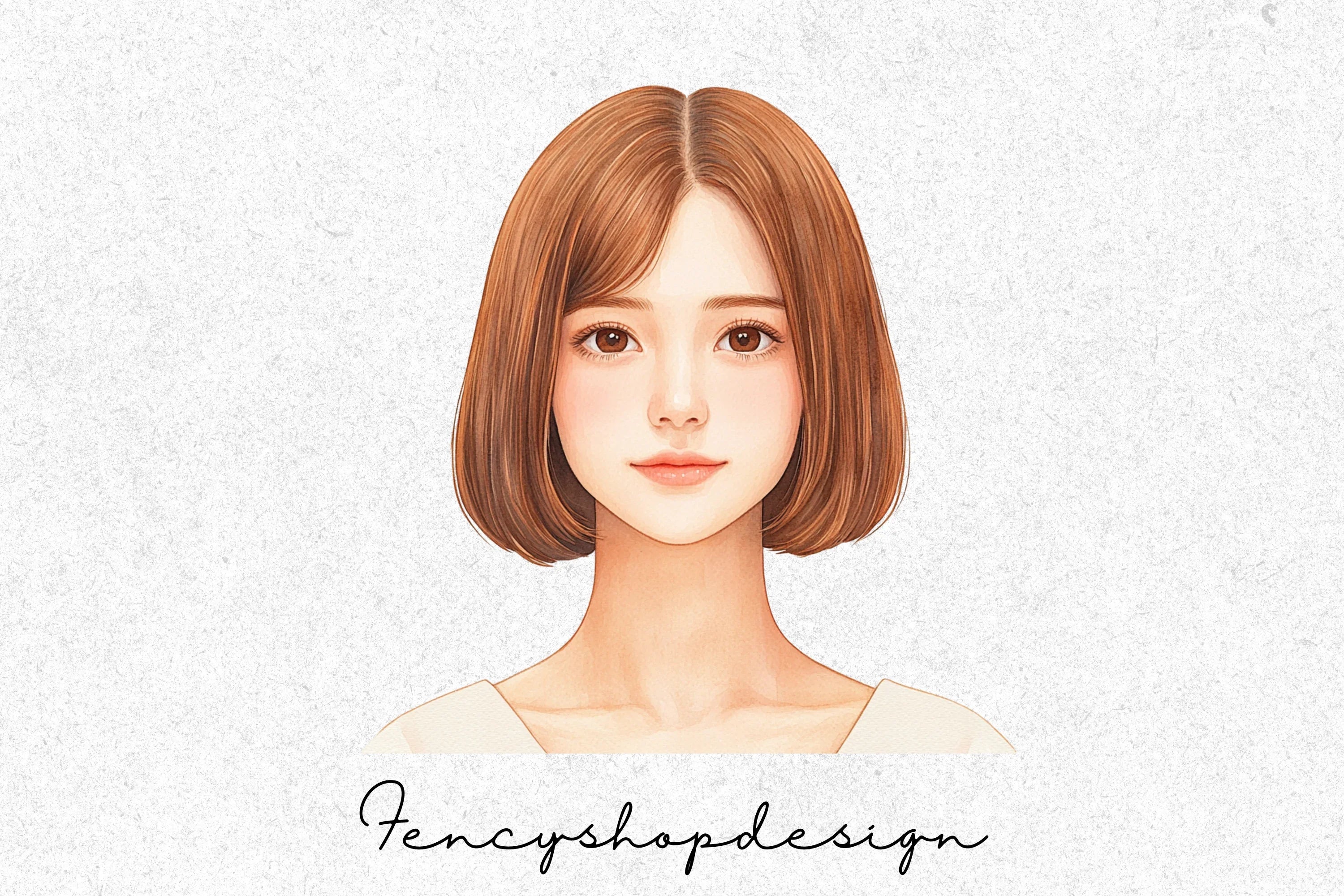 Woman Portrait Clipart Bundle - Image 6