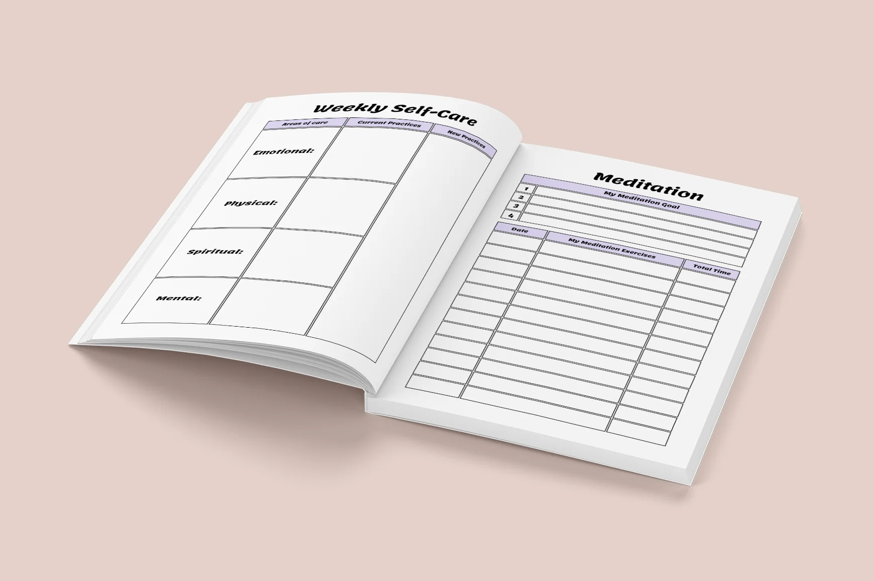 Women's Spiritual Self-Care Journal - Image 3