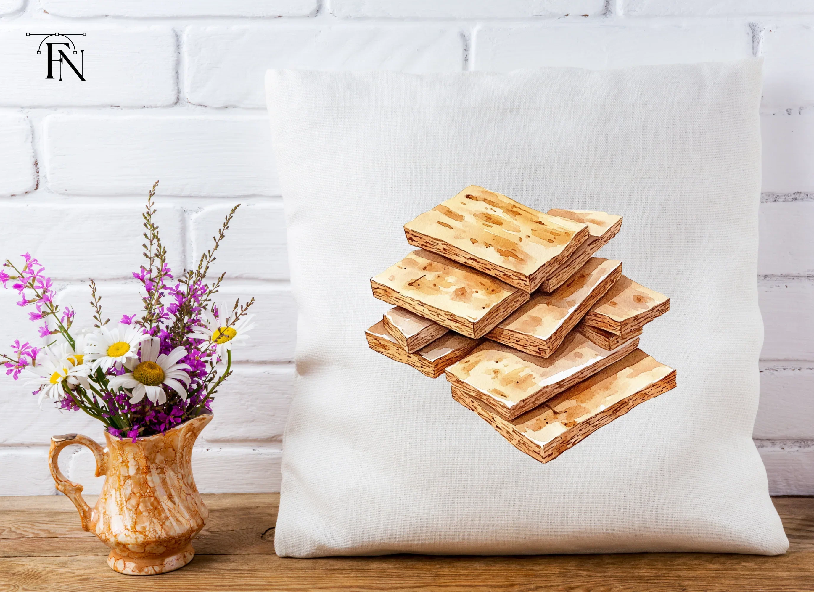 Wood Stacks Clipart Bundle - Image 5