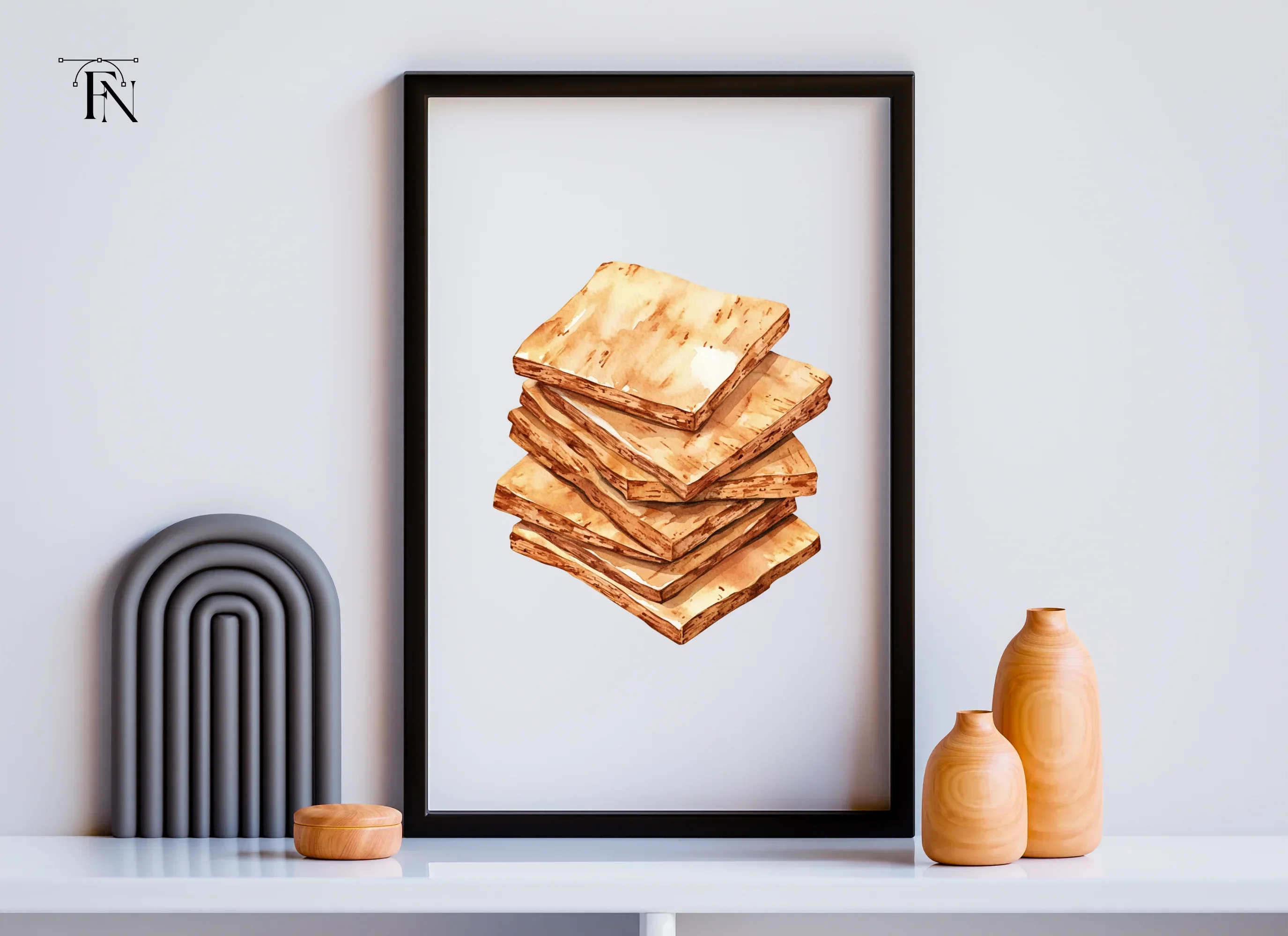 Wood Stacks Clipart Bundle - Image 6
