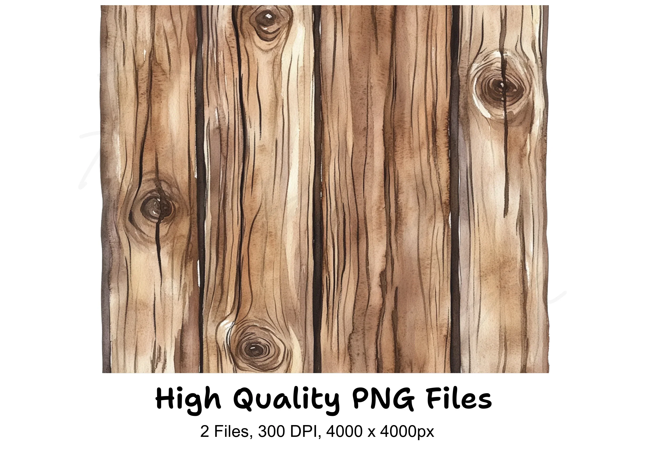 Wooden Fence Backgrounds Clipart Bundle