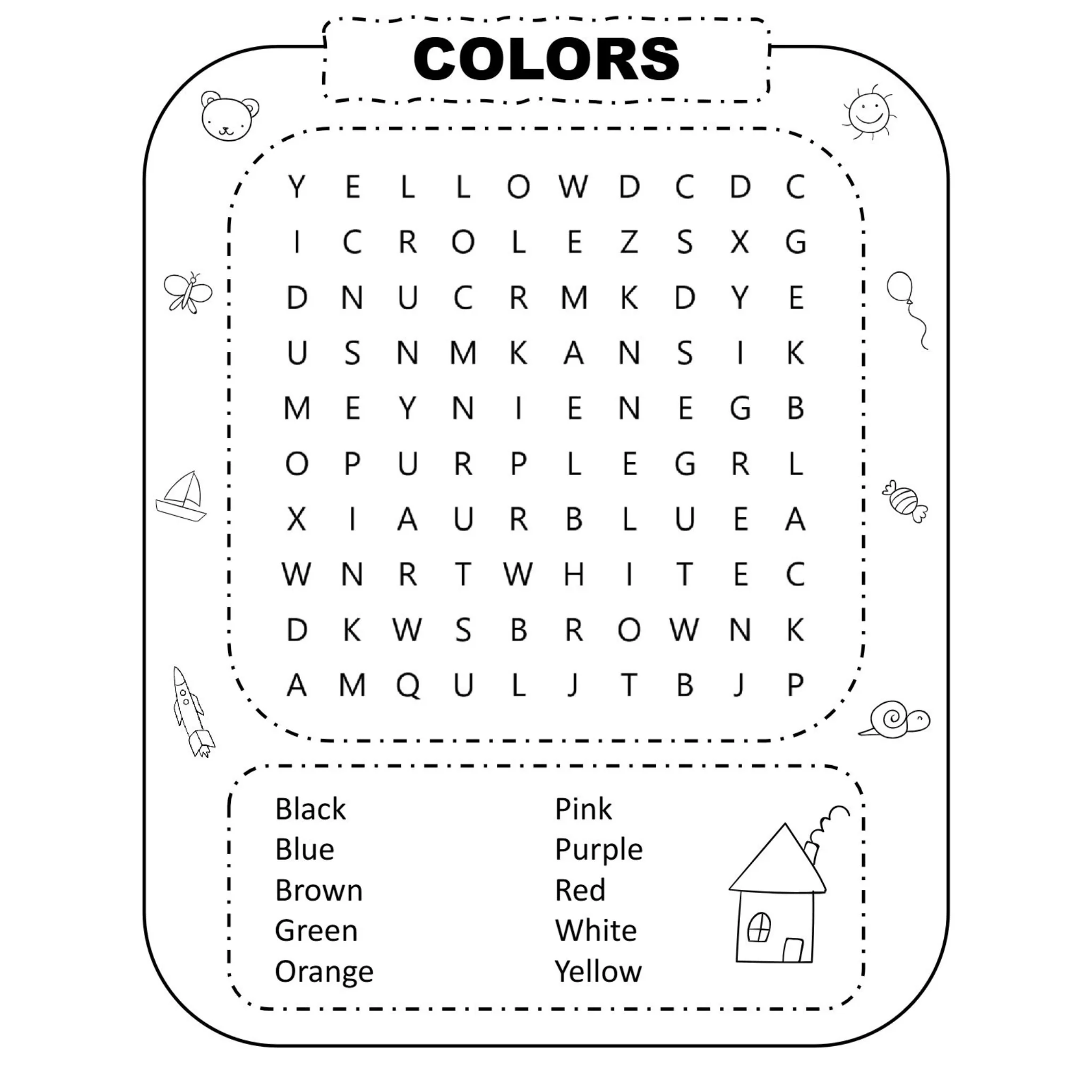 Word Search Activity Book for Kids - Image 2