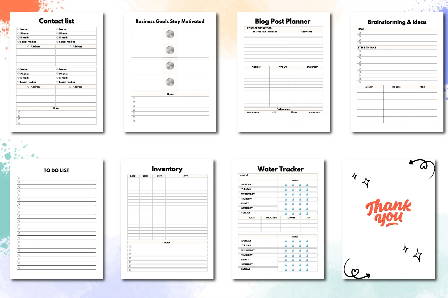 Working From Home Planner - Image 2