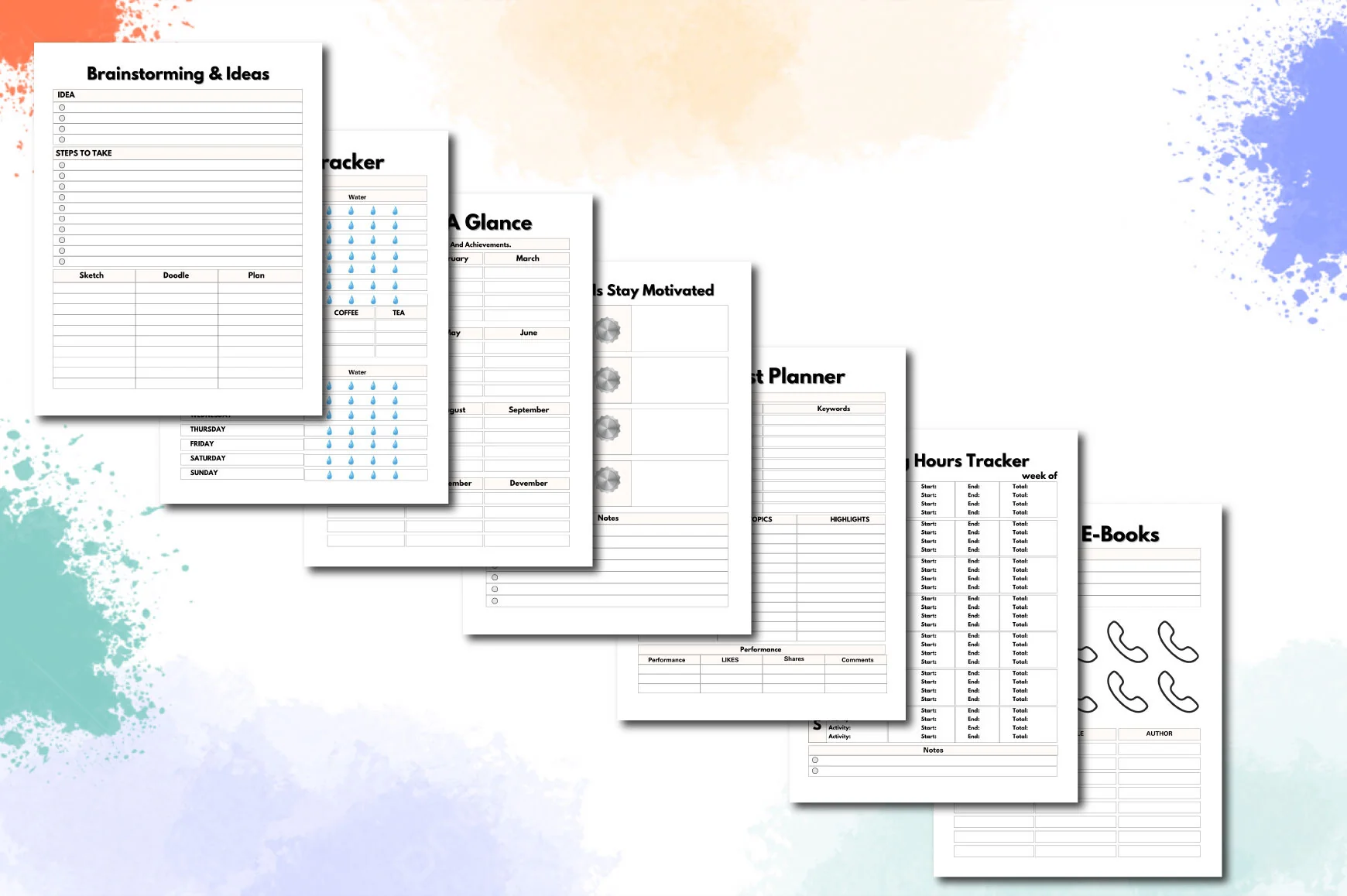 Working From Home Planner - Image 3