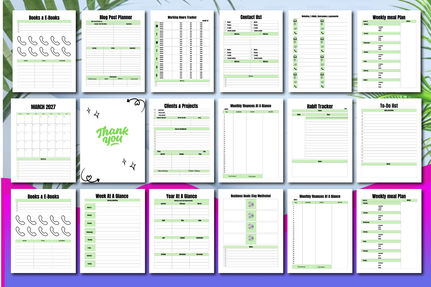 Working From Home Planner - Image 2
