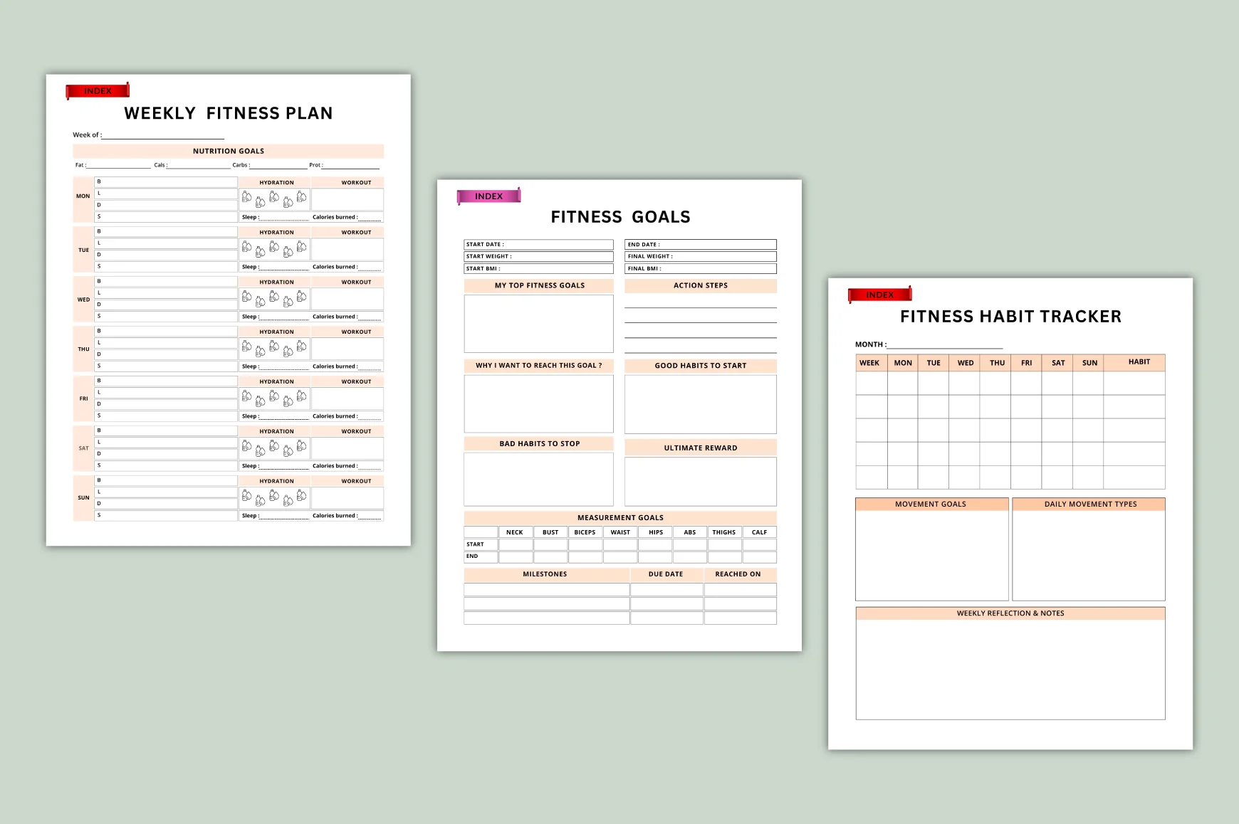 Workout Fitness Planner - Image 2