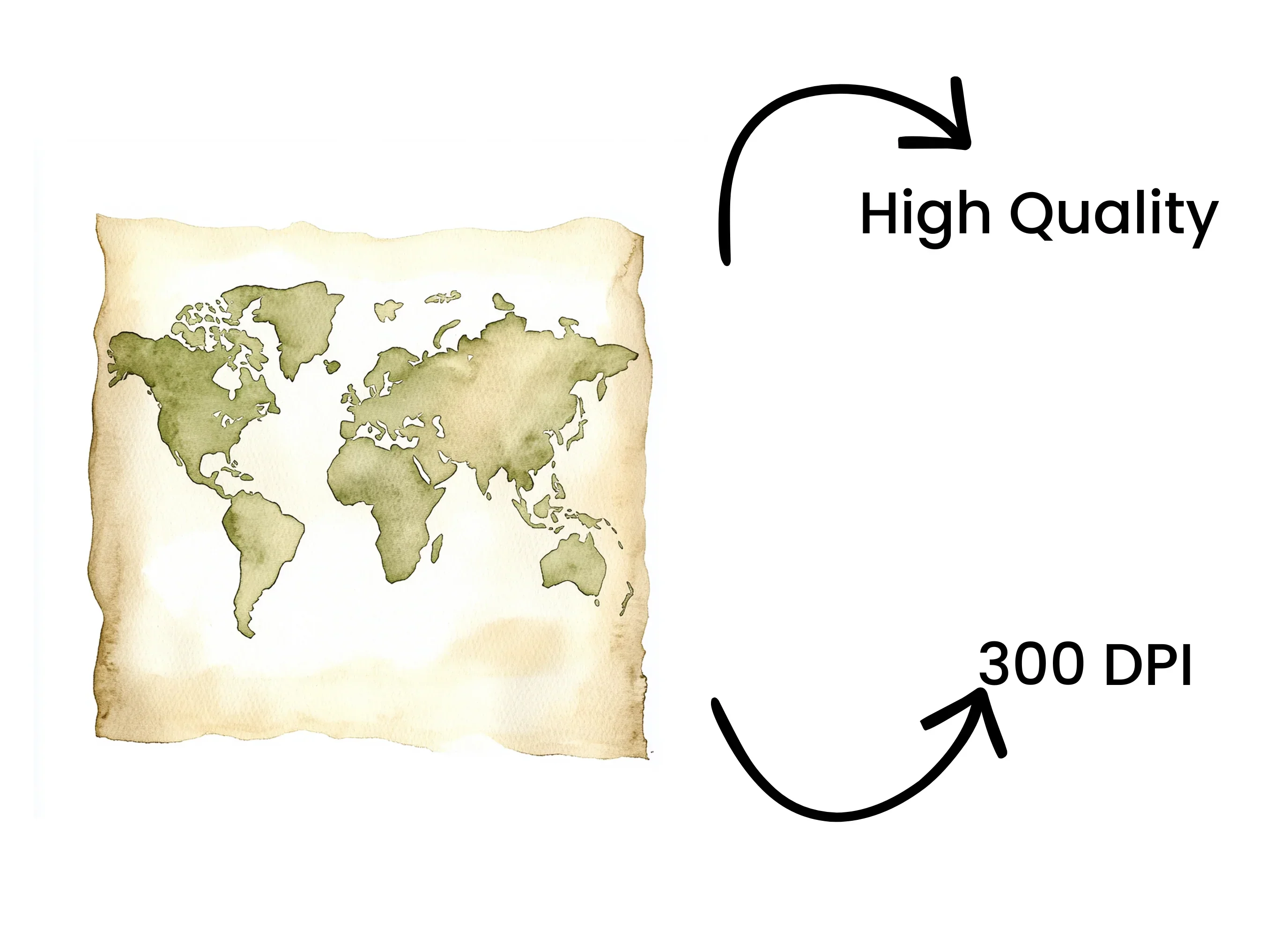World Map Clipart Bundle - Image 4
