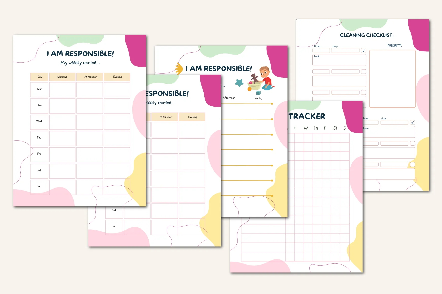 Yearly Activities Kids Planner - Image 4