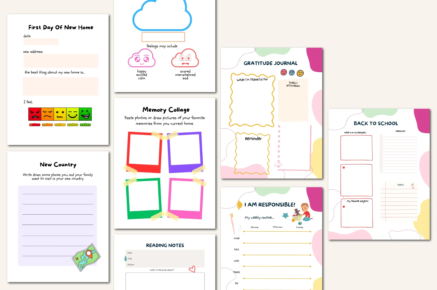 Yearly Activities Kids Planner - Image 7
