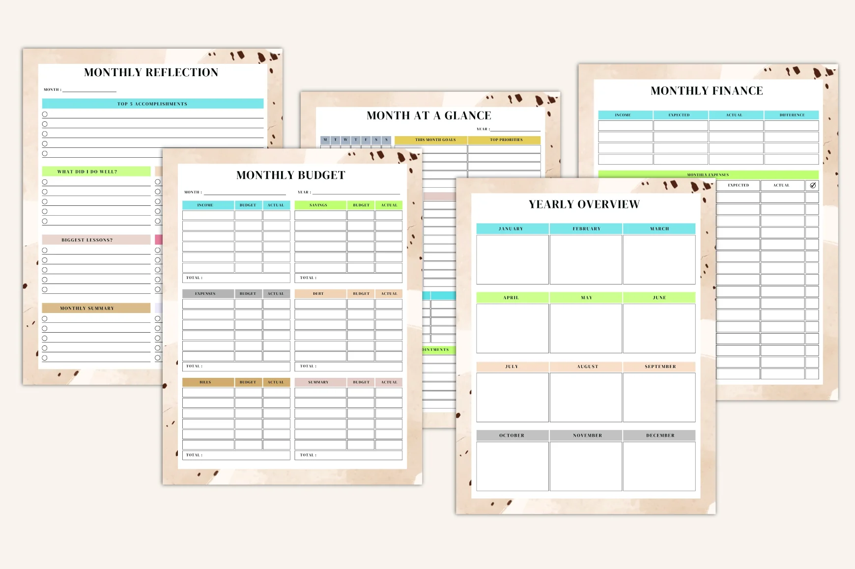 Yearly Daily Weekly Monthly Planner - Image 8