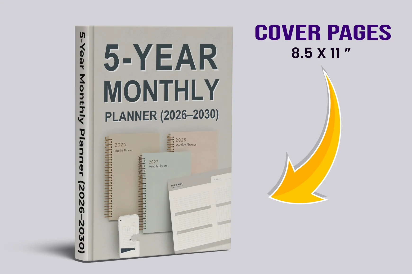 Yearly Monthly Planner - Image 2