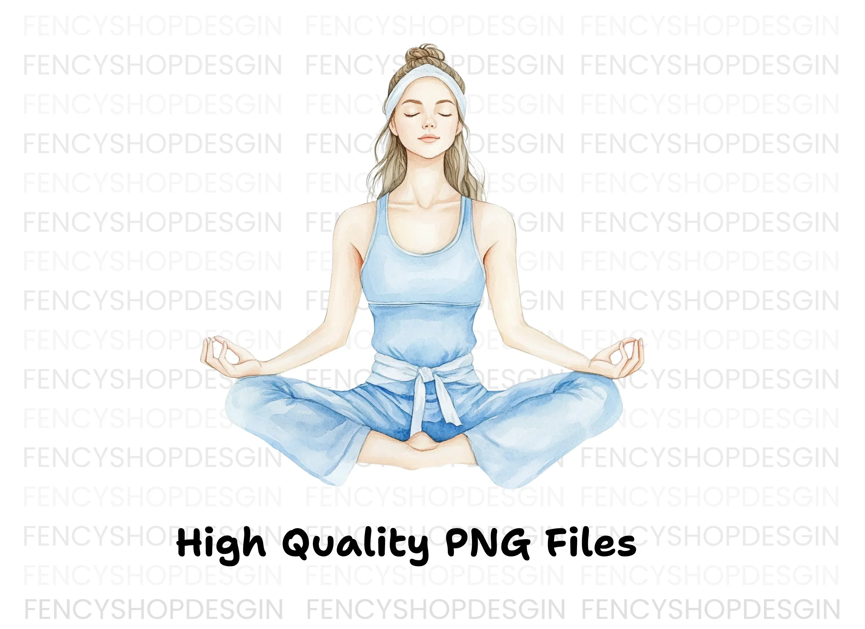 Yoga Women for Serenity Clipart Bundle - Image 2