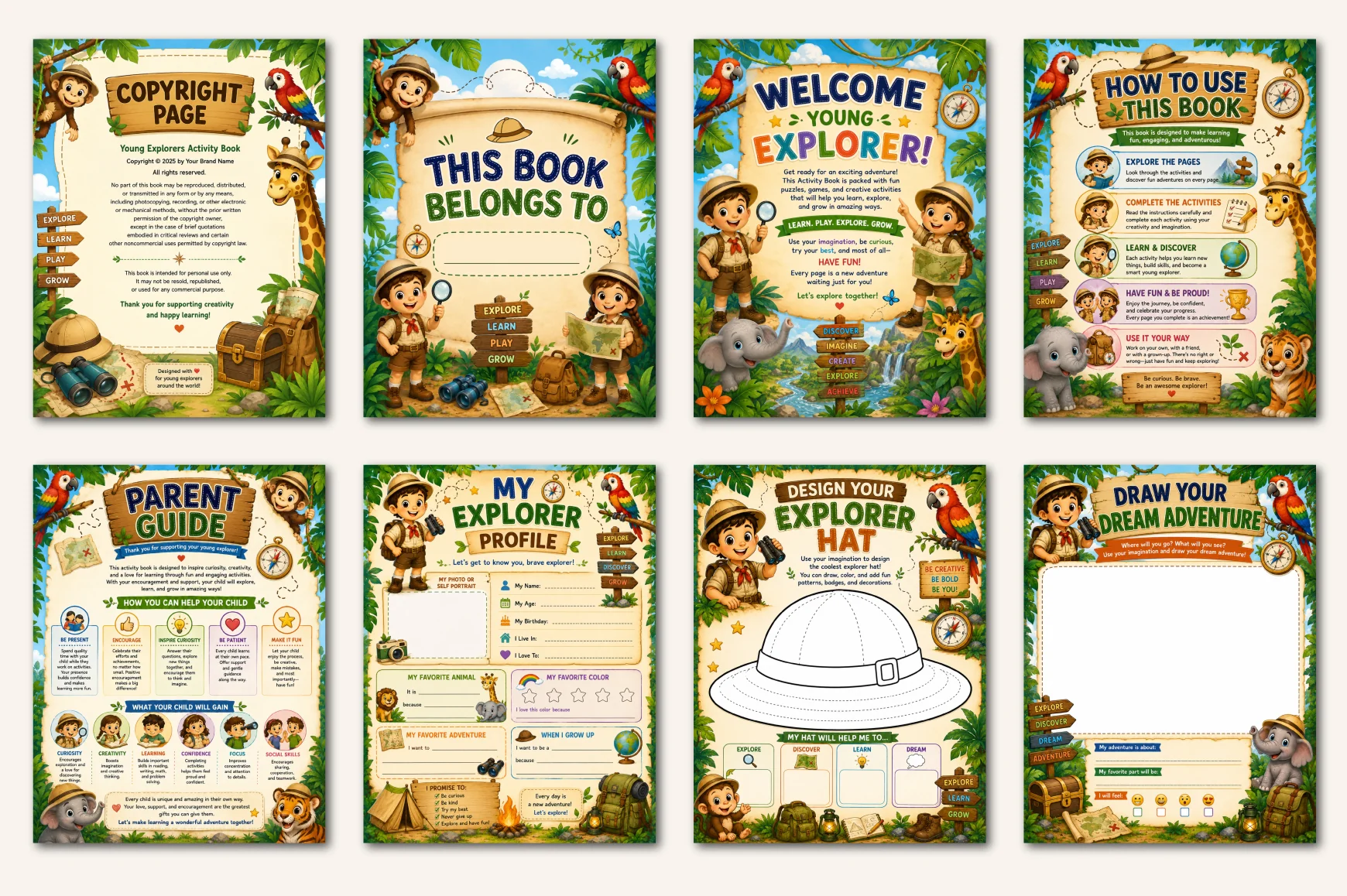 Young Explorers Activity Book - Image 2